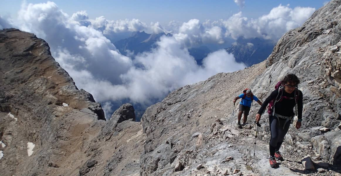 trekking senderismo en dolomitas
