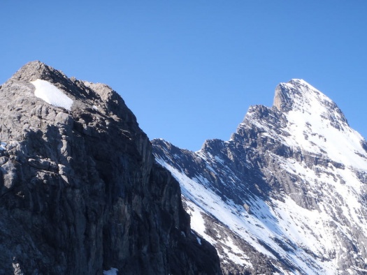 Eiger mitteleghi cresta arista guia alta montana santi padros