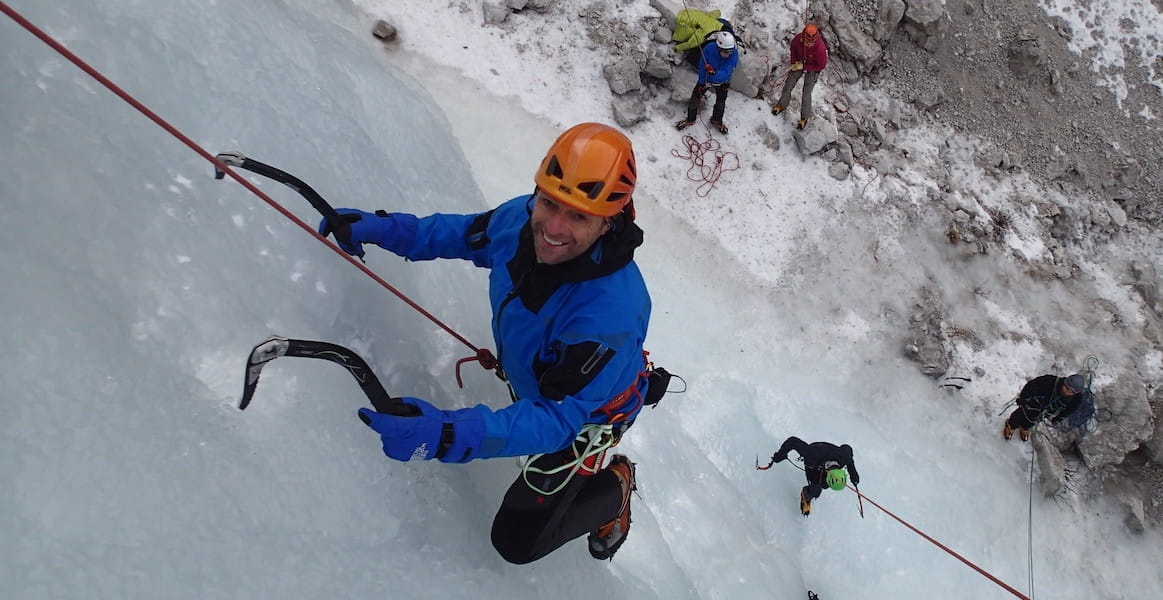 curso escalada en hielo ecrins