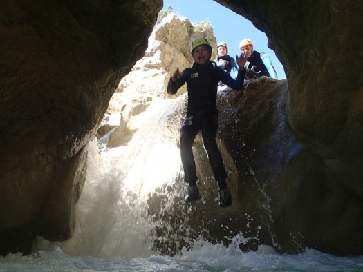 descenso de barrancos sierra de guara rio vero