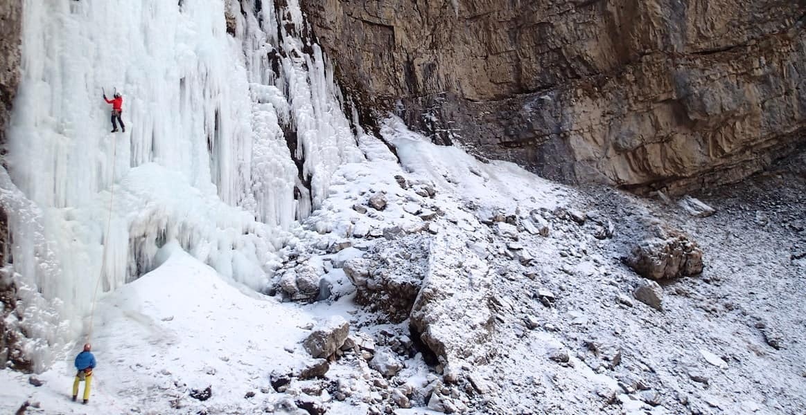 escalada en hielo alpes chamonix
