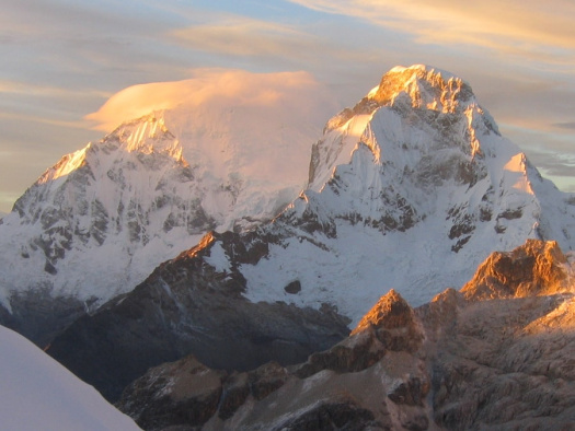 esqui peru expedicion alpinismo huascaran norte sur