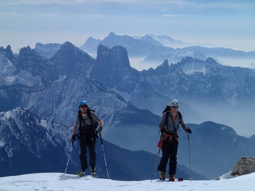 esqui travesia programas dolomitas