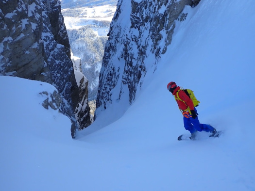 guia montana esqui extremo