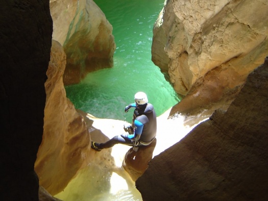 mascun sierra de guara descenso de barrancos